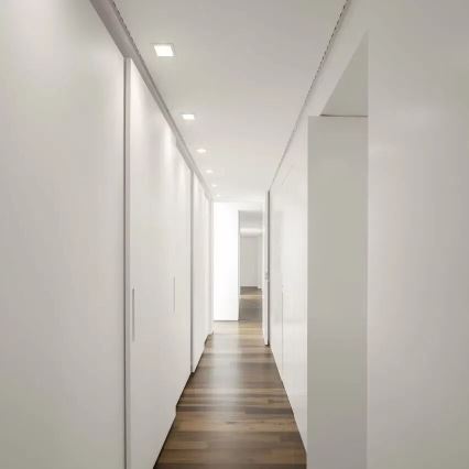 APLED - Spot encastrable SQUARE SLIM LED/8W/230V 9x9 cm blanc