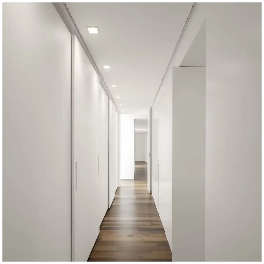 APLED - Spot encastrable SQUARE SLIM LED/8W/230V 9x9 cm blanc