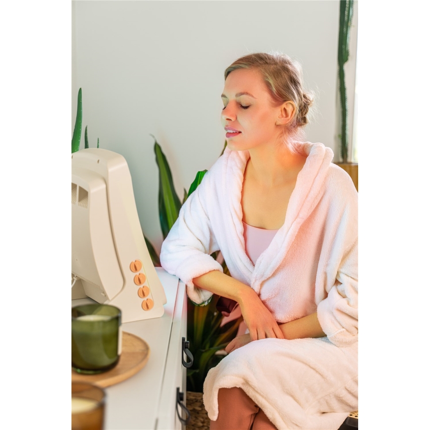 Appareil de bronzage facial domestique équipé de 6 tubes UV Cosmedico 90W/230V