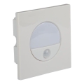 Applique d'escalier LED avec détecteur de mouvement LED/3W/230V 4000K blanc