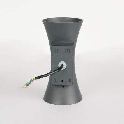 Applique extérieure LED BICON 10W 230V antracite IP44
