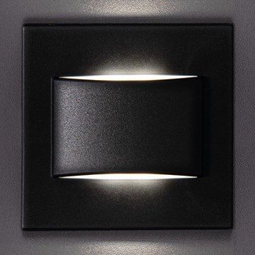 Applique LED d'escalier ERINUS LED/1,5W/12V 3000K noir