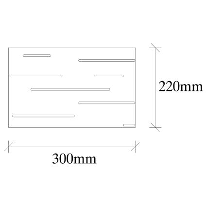 Applique murale 1xE27/40W/230V