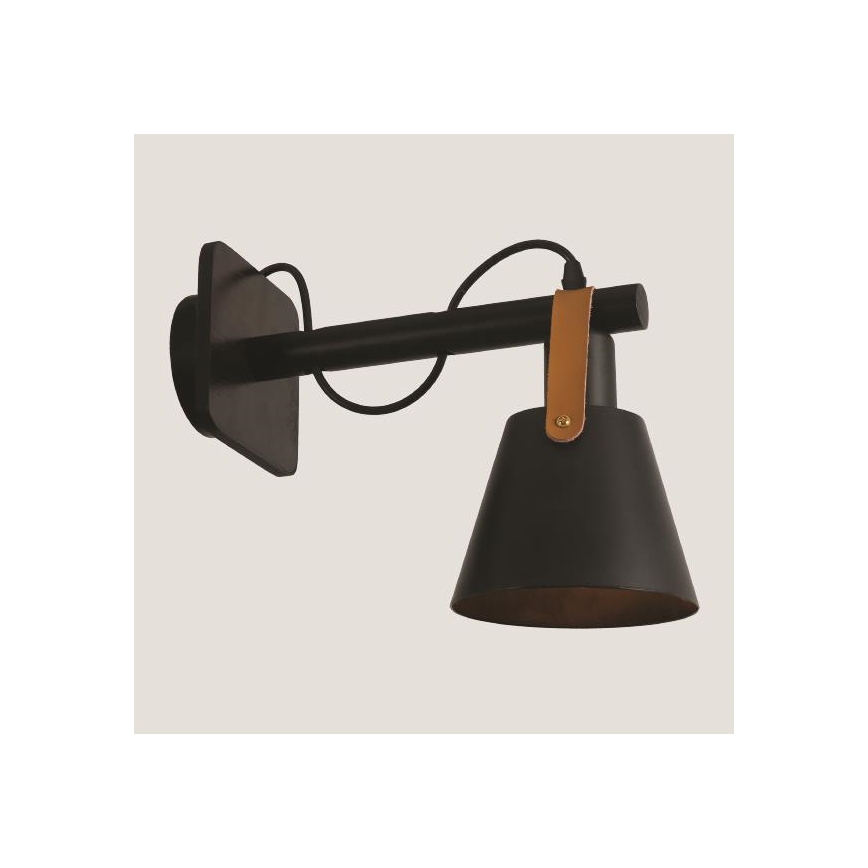 Applique murale 1xE27/40W/230V noir