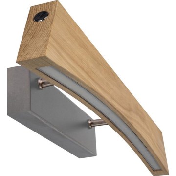Applique murale à intensité variable ZIAD LED/6,5W/230V chêne