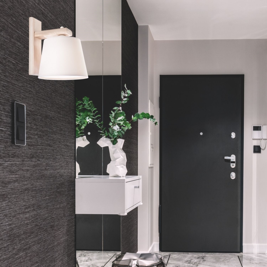 Applique murale AIDA 1xE27/60W/230V chêne