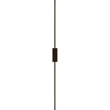 Applique murale AISHA LED 20W/230V 4000K 120 cm noir