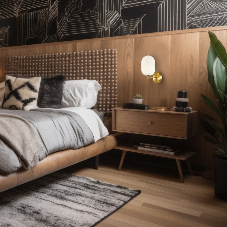 Applique murale ALIAS 1xG9/8W/230V doré