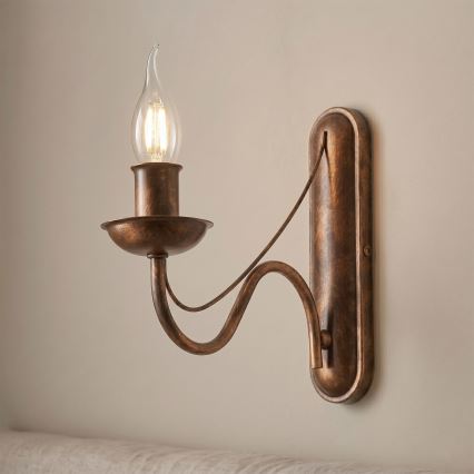 Applique murale ANTON 1xE14/60W/230V bronze