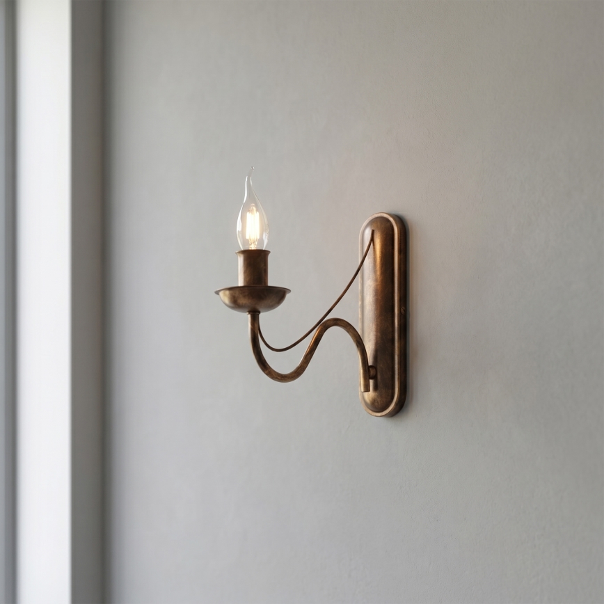 Applique murale ANTON 1xE14/60W/230V bronze