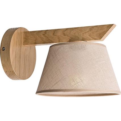 Applique murale ANTONIO 1xE14/40W/230V chêne
