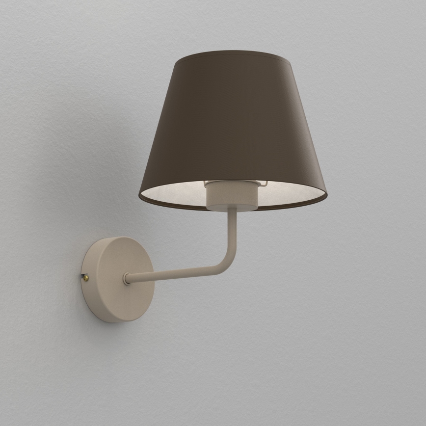 Applique murale ARDEN 1xE27/15W/230V beige/marron