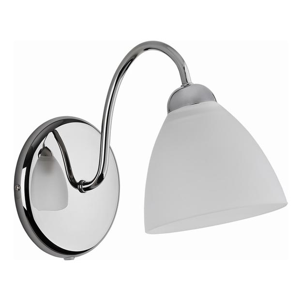 Applique murale ARIEL 1xE27/15W/230V chrome brillant