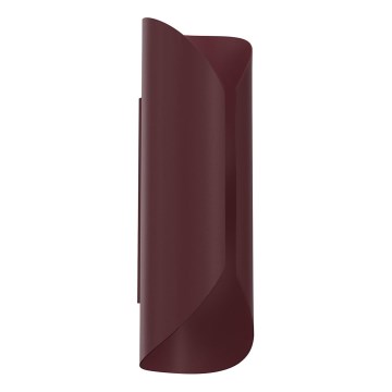 Applique murale BARBOS 2xG9/8W/230V bordeaux