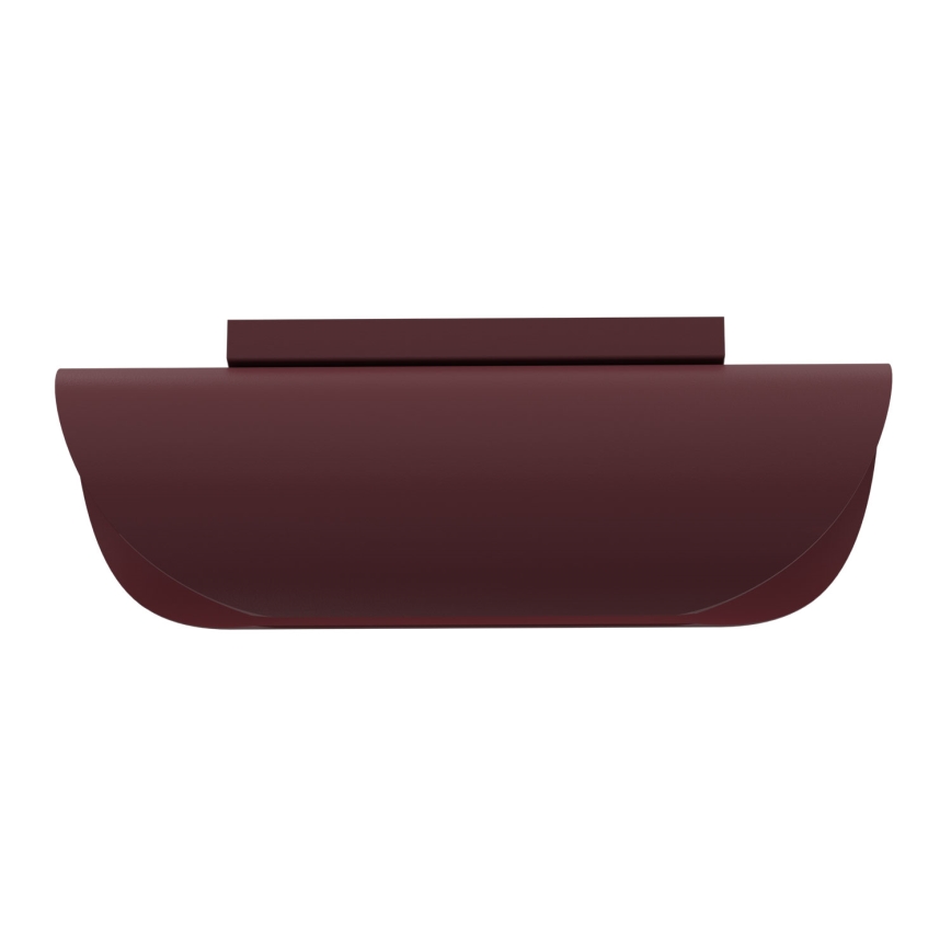 Applique murale BARBOS 2xG9/8W/230V bordeaux