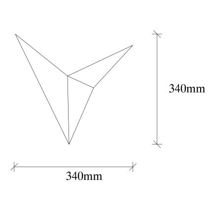 Applique murale BIRD 1xG9/5W/230V blanche