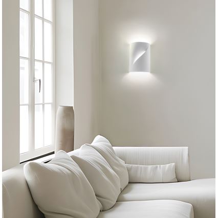 Applique murale BLANC 2xE14/10W/230V blanche