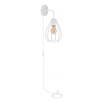 Applique murale BRYLANT 1xE27/60W/230V blanche