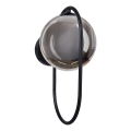 Applique murale CORDEL 1xG9/28W/230V noir/fumé noir
