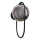Applique murale CORDEL 1xG9/28W/230V noir/fumé noir