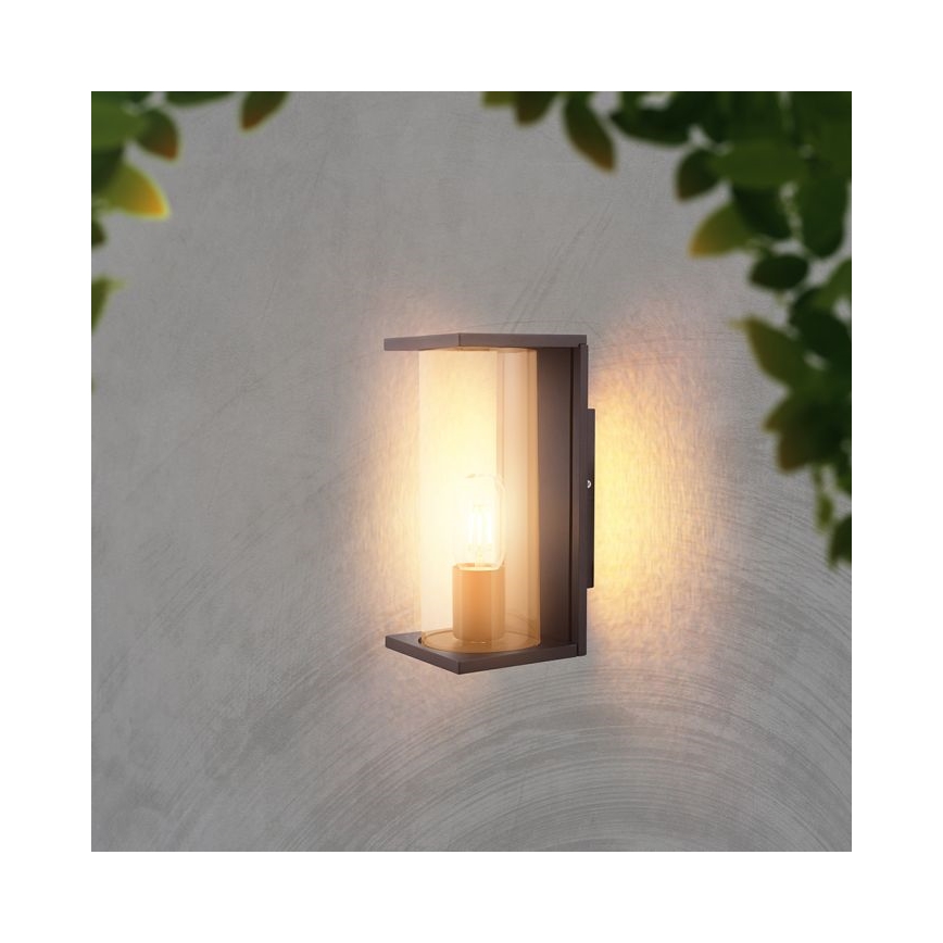 Applique murale d'extérieur 1x E27 60W 230V IP44 noire