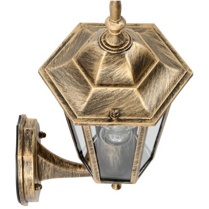 Applique murale d'extérieur 1xE27/60W/230V IP44 or