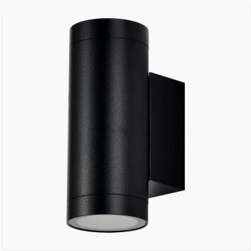 Applique murale d'extérieur 2xGU10/40W/230V IP54 noir