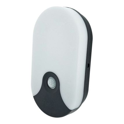 Applique murale d'extérieur à LED avec détecteur de mouvement LED/18W/230V IP44 anthracite