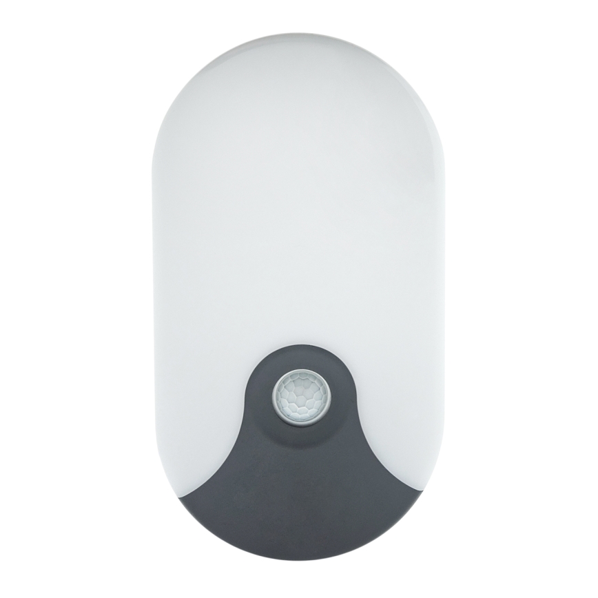 Applique murale d'extérieur à LED avec détecteur de mouvement LED/18W/230V IP44 anthracite