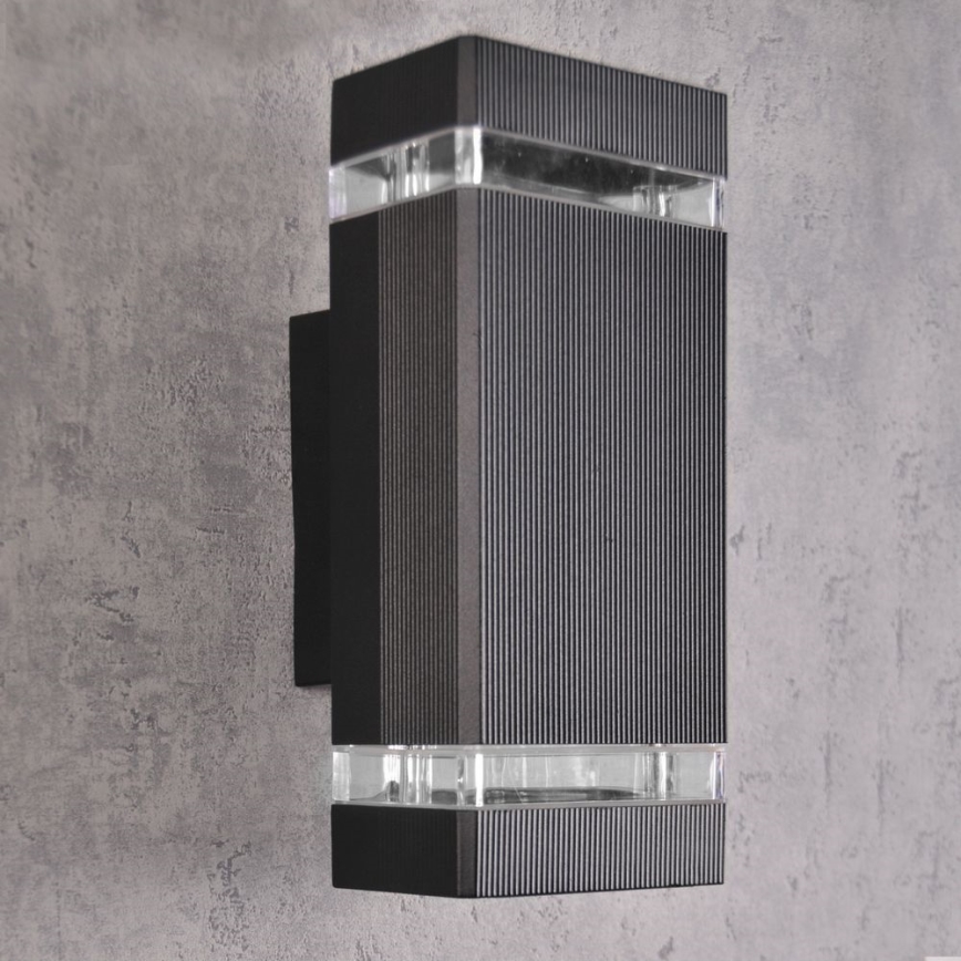 Applique murale d'extérieur GILBERT 2xGU10/10W/230V IP44