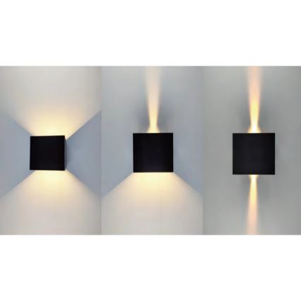 Applique murale d'extérieur KIOTO 1xG9/5W/230V IP44 noire