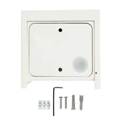 Applique murale d'extérieur LED/11W/230V 4000K IP65 blanc