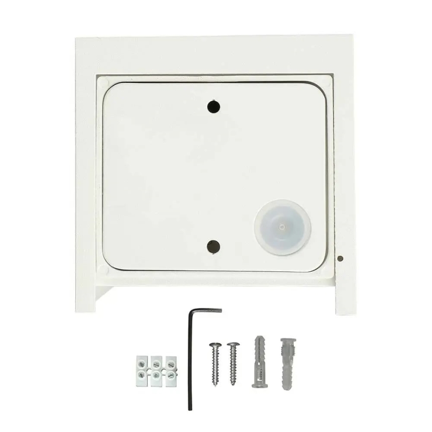 Applique murale d'extérieur LED/11W/230V 4000K IP65 blanc