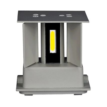 Applique murale d'extérieur LED/11W/230V 4000K IP65 gris