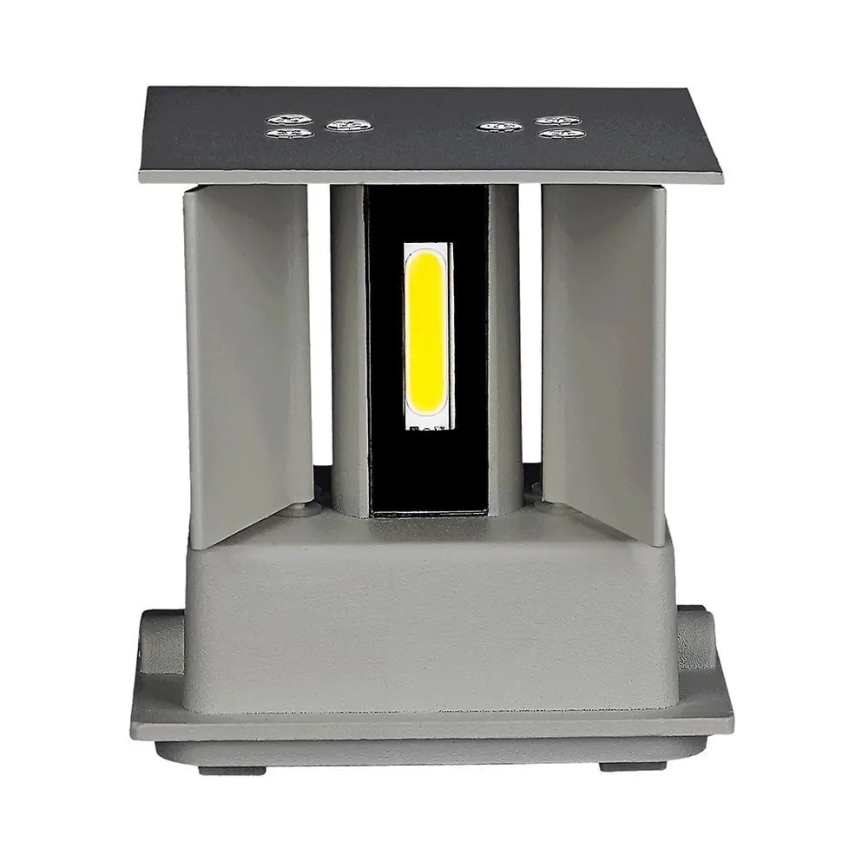 Applique murale d'extérieur LED/11W/230V 4000K IP65 gris