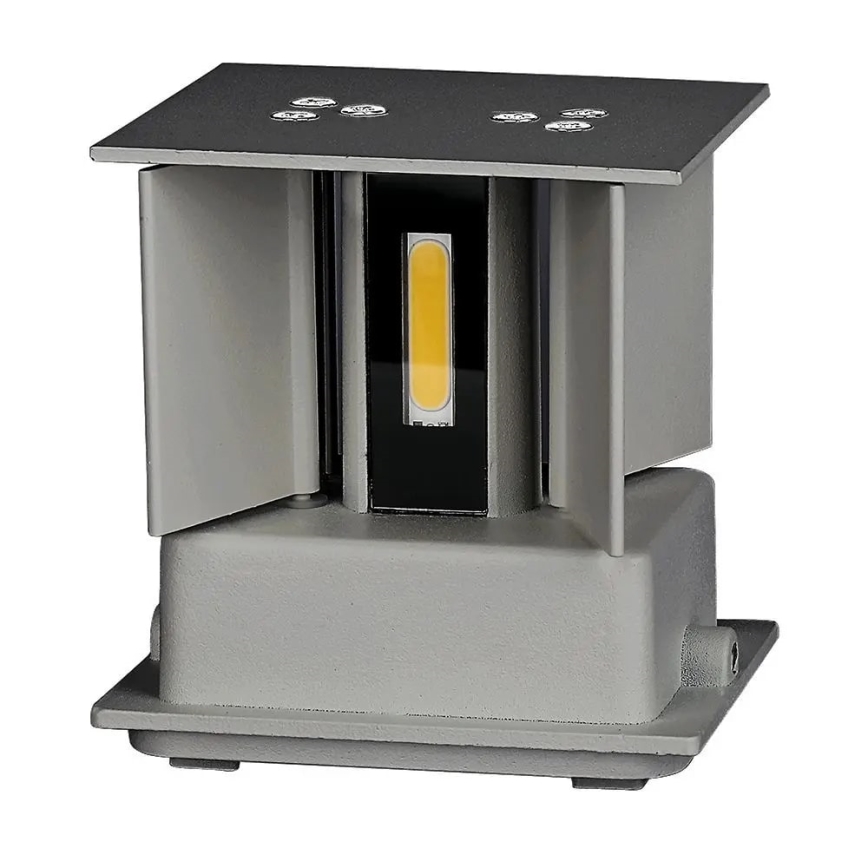 Applique murale d'extérieur LED/11W/230V 4000K IP65 gris