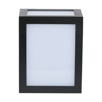 Applique murale d'extérieur LED/12 W/230 V 6400 K IP65 noire