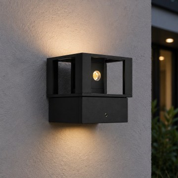 Applique murale d'extérieur LED/12W/230V IP54 noire