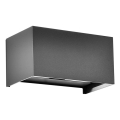 Applique murale d'extérieur LED 24W 230V 3000K IP65 anthracite