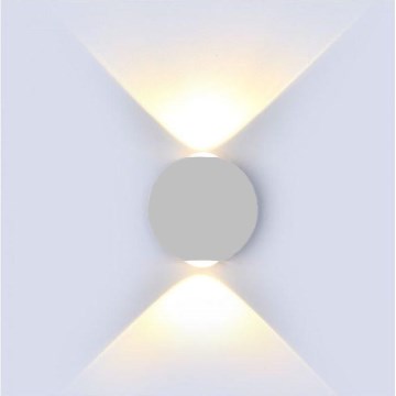 Applique murale d'extérieur LED/6W/230V 3000K IP65 gris