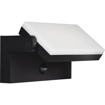Applique murale d'extérieur LED avec détecteur de mouvement et capteur crépusculaire XERTO LED/20W/230V 3000/4000/6500K IP44 noir