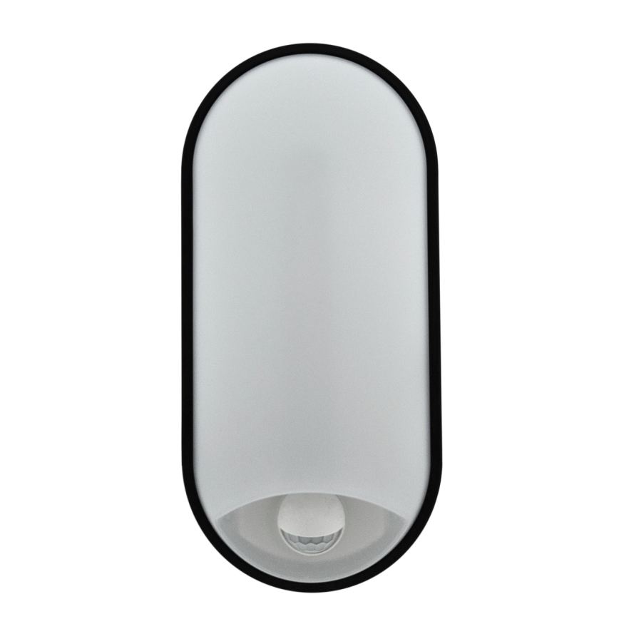 Applique murale d'extérieur LED dimmable avec détecteur de mouvement LED/12/15/18W/230V 3000K/4000K/6500K IP65 noir/blanc
