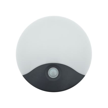 Applique murale d'extérieur LED avec détecteur de mouvement LED/18W/230V IP44 anthracite