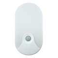 Applique murale d'extérieur LED avec détecteur de mouvement LED/18W/230V IP44 anthracite