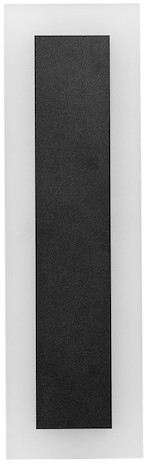Applique murale d'extérieur LED WOW LED/10W/230V 3000/4000/6500K 30 cm IP54 noire