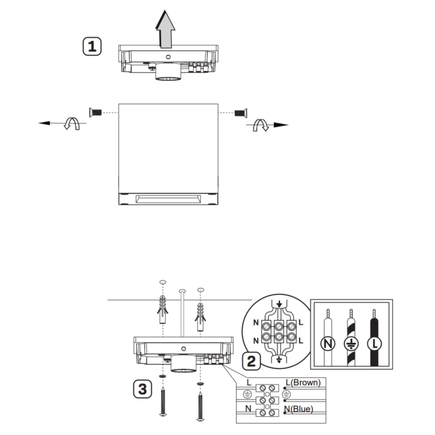 Applique murale d'extérieur MORRIS 1xGU10/35W/230V IP54