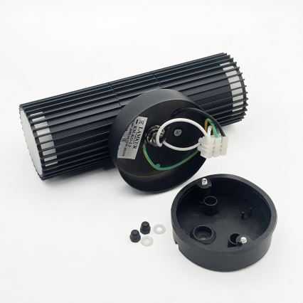 Applique murale d'extérieur orientable LANTHEA 2xGU10/11W/230V IP44 noir