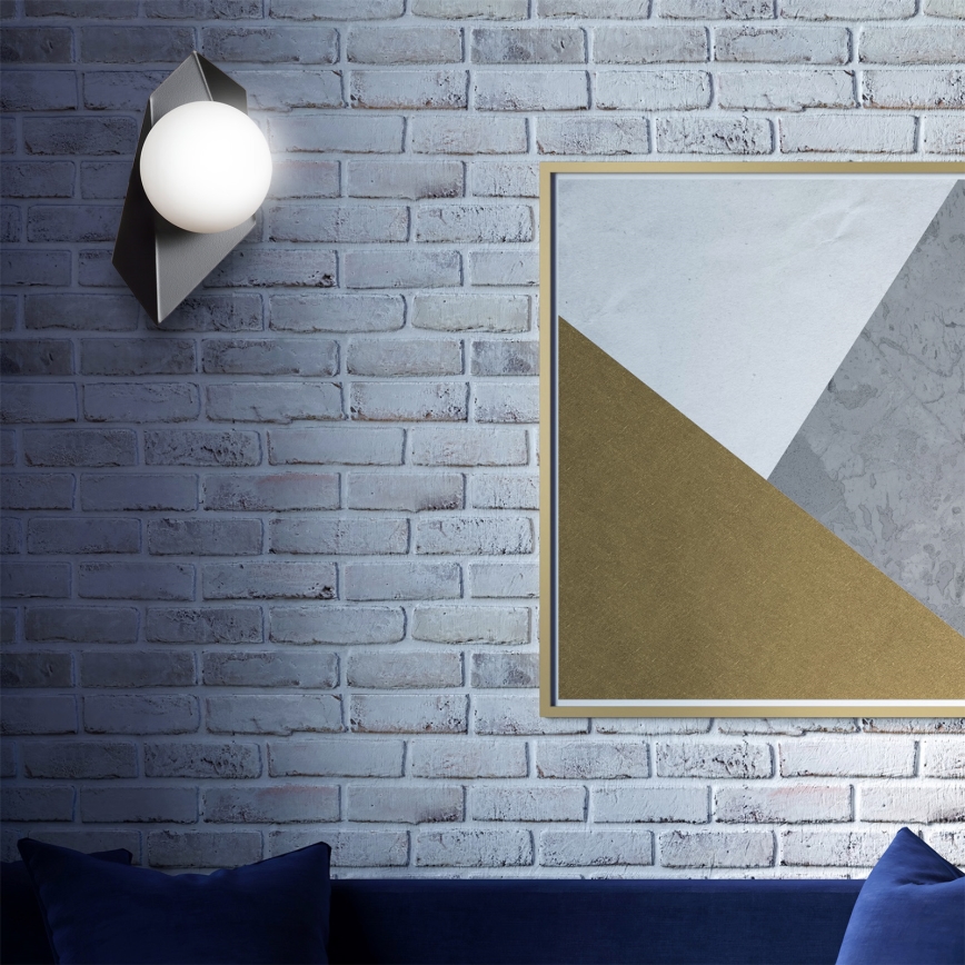 Applique murale DRIFTON 1xE14/10W/230V noir