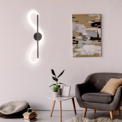Applique murale EMMA LED/19W/230V noir