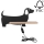 Applique murale enfant avec étagère DOG LED/5W/230V noir/bois